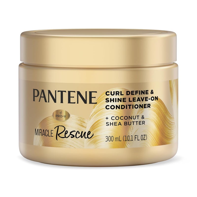 Pantene Miracle Rescue Curl Define  Shine LeaveOn Conditioner 101 FL OZ
