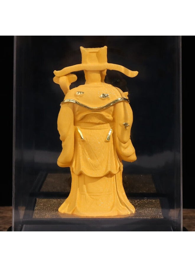 Tatanice Fortune Decorative Ornament, Golden Buddha Statue Craft, Living Room Office Business Customer Gift For Opening Ceremony - Image 3