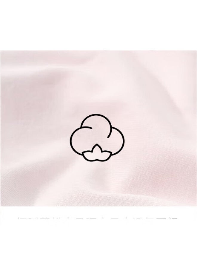 ubras Light Tummy Control Pure Cotton Antibacterial Crotch High-Waist Triangle Panties (2-Pack), Sweet Almond Color + Chocolate Color, Size S - Image 1