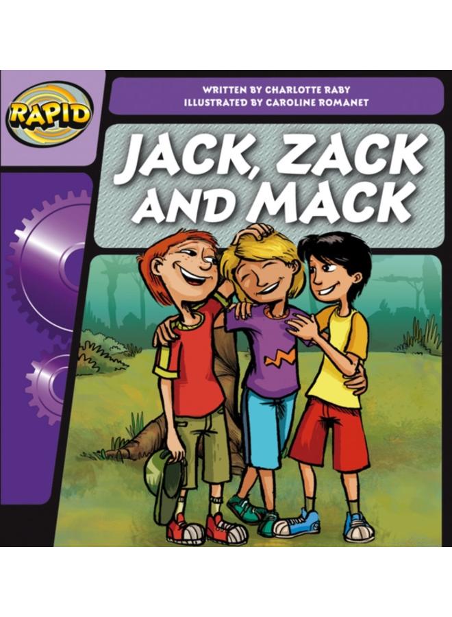 Rapid Phonics Step 2: Jack, Zack and Mack (Fiction) 
