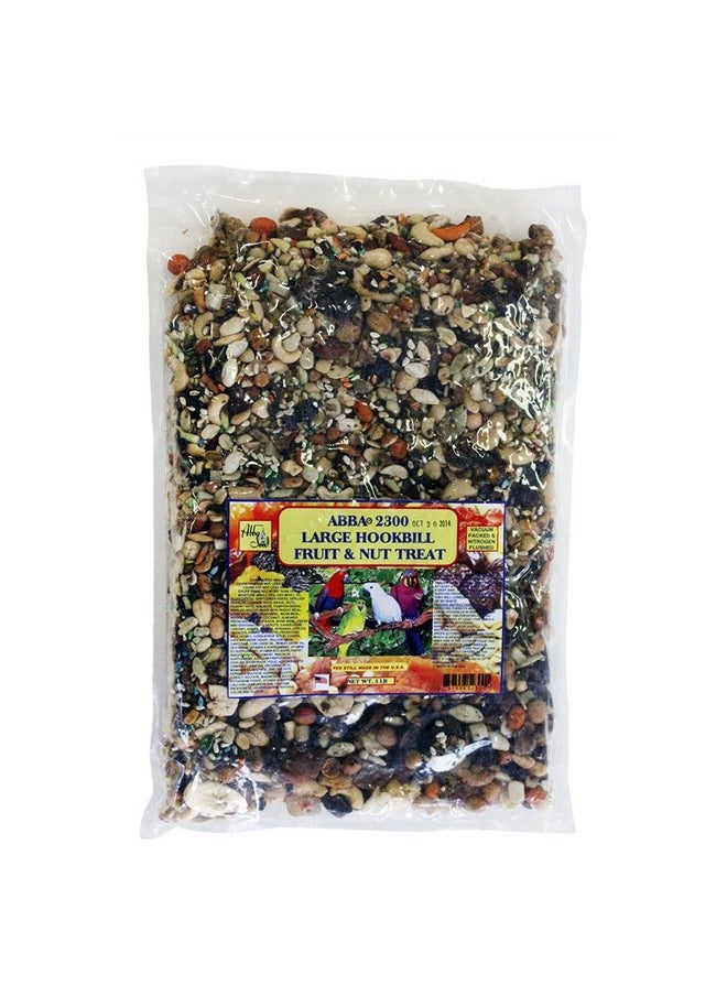 ABBA ABBA 2300 Large Hookbill Fruit and Nut Treat 5lbs  - Image 1
