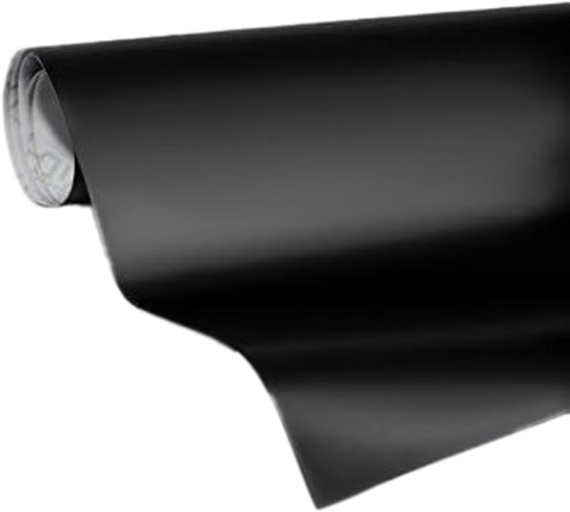 لفة فينيل تغليف سيارات ARS أسود داكن غير لامع، 60 × 3 قدم، مع خاصية إطلاق الهواء، 60 سم × 10 قدم
