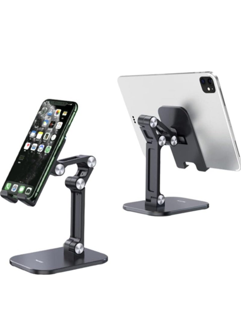 JAJEEK "New Double Folding Free Rotation Support Stand – Adjustable Stand for Mobile Phones and 7.9-Inch Tablets (C104)" - Image 2