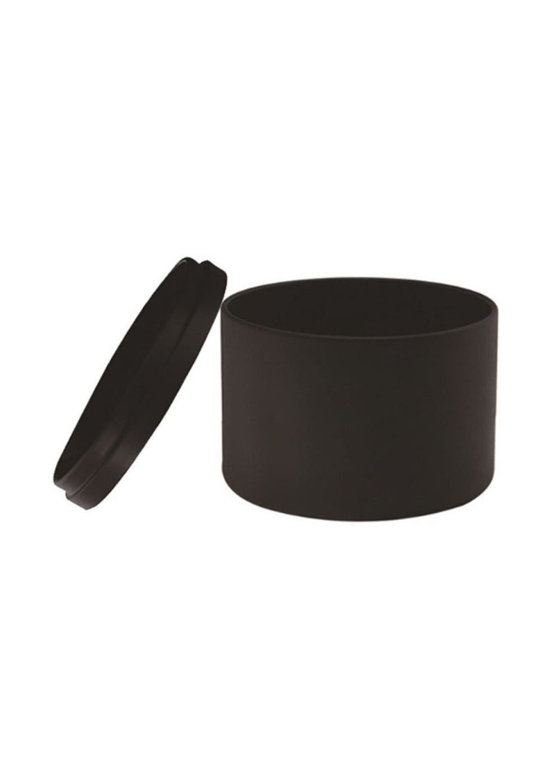 BELLSBERRY - 8 oz Candle Jars, Portable Candle Containers Empty Candle Tin Can Metal Round Container - Image 1