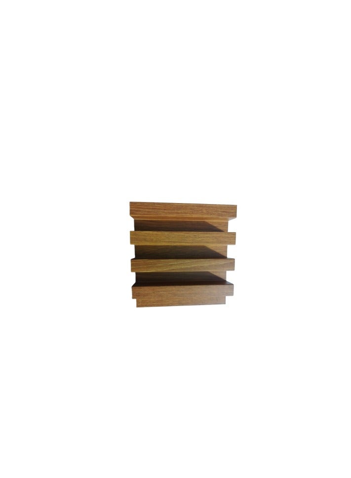 HYXC Arc Wall Panel-Coex  WPC Wall  Cladding  - TEAK (219*26*2900MM) - Image 1