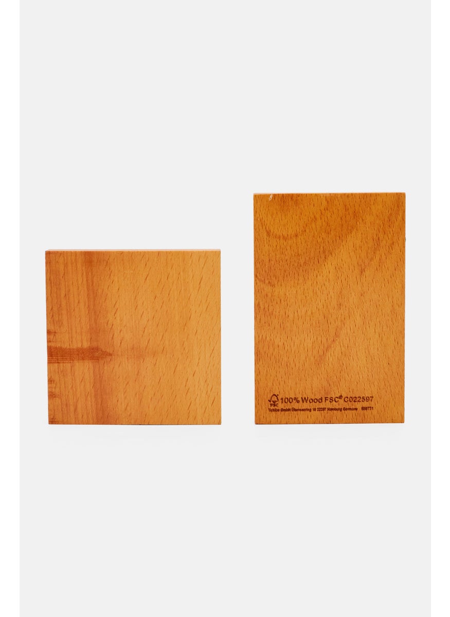 Tchibo - 2 Set Embossed Biscuit Moulds, Tan - Image 1