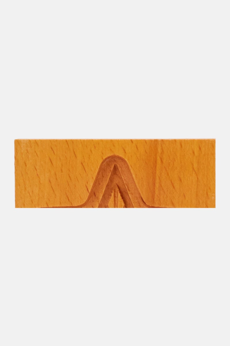 2 Set Embossed Biscuit Moulds, Tan