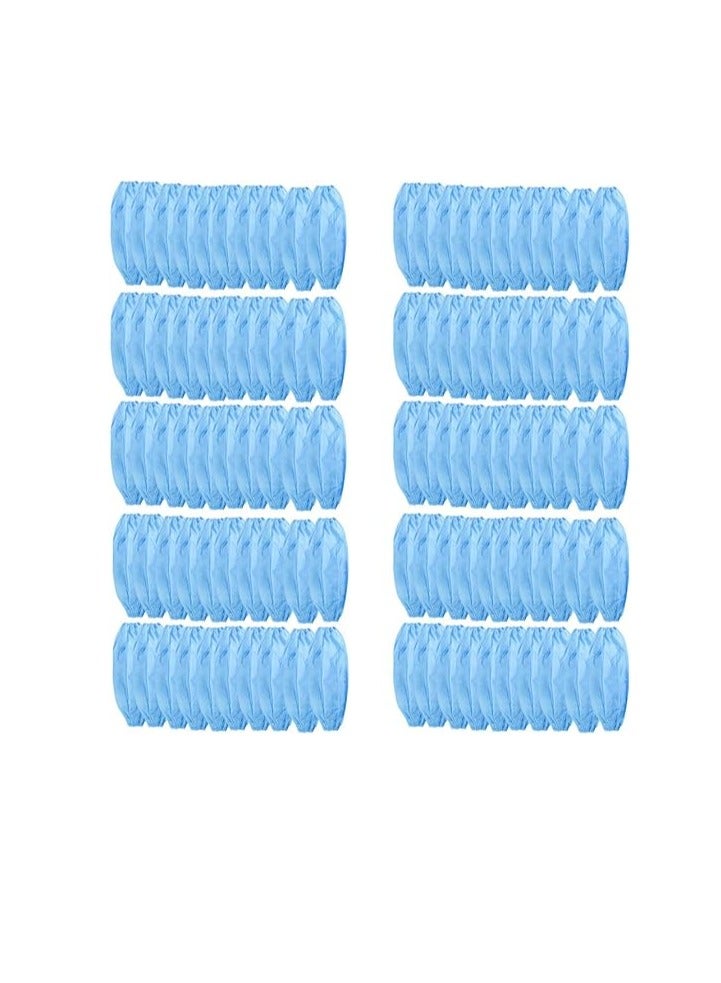 SKP Plastic blueDisposable Protective Sleeves – 100 Pieces - Image 5