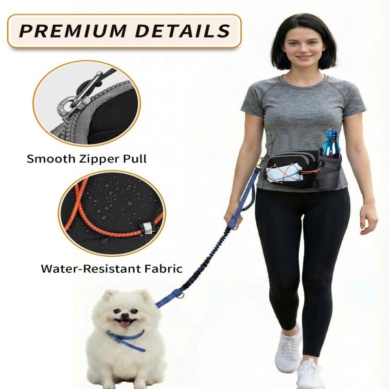 Hydration Waist Bag with Water Bottle Holder, 2L Large Capacity Running Bag, Waterproof Crossbody Chest Bag, Multifunctional Sports Bag - Image 5
