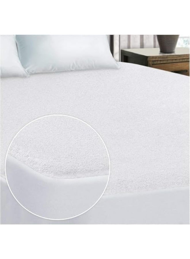 اوريكسهوم واقي مرتبة مقاوم للماء - غطاء صامت، قابل للتهوية ومضاد للحساسية مع جيب عميق، واقي مرتبة - غطاء صامت، قابل للتهوية ومضاد للحساسية مع جيب عميق - Image 1