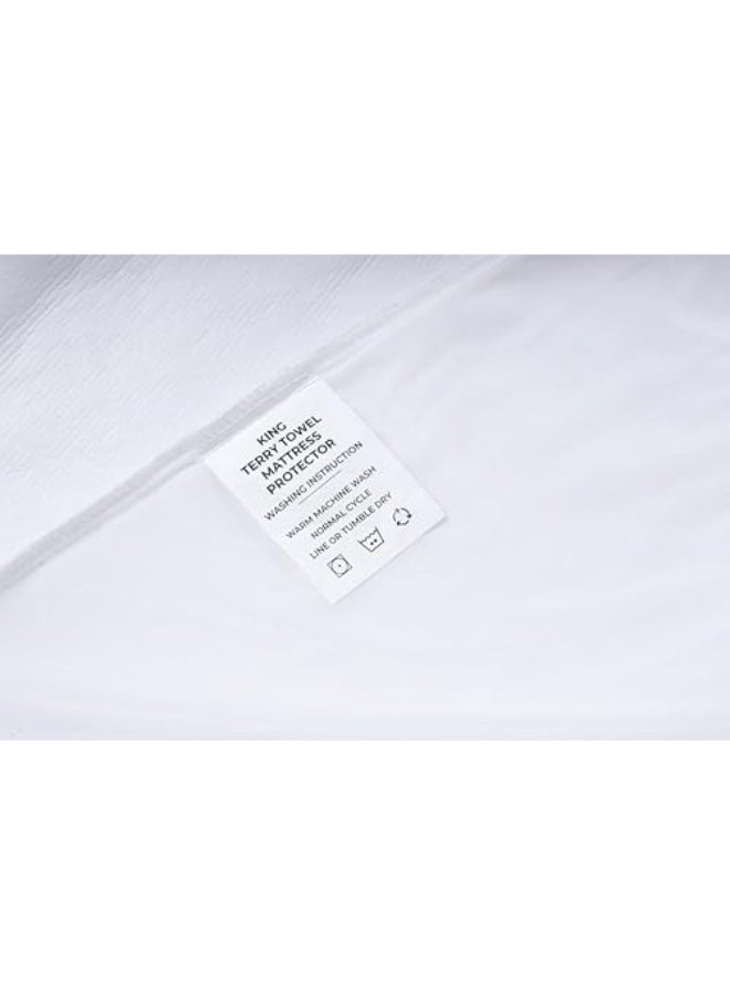 اوريكسهوم واقي مرتبة مقاوم للماء - غطاء صامت، قابل للتهوية ومضاد للحساسية مع جيب عميق، واقي مرتبة - غطاء صامت، قابل للتهوية ومضاد للحساسية مع جيب عميق - Image 5