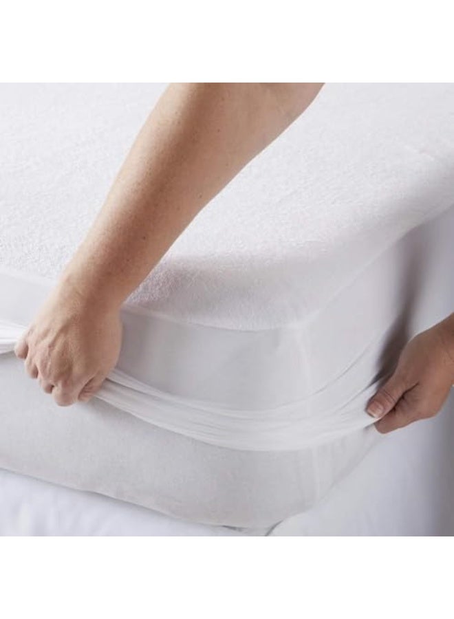 اوريكسهوم واقي مرتبة مقاوم للماء - غطاء صامت، قابل للتهوية ومضاد للحساسية مع جيب عميق، واقي مرتبة - غطاء صامت، قابل للتهوية ومضاد للحساسية مع جيب عميق - Image 2