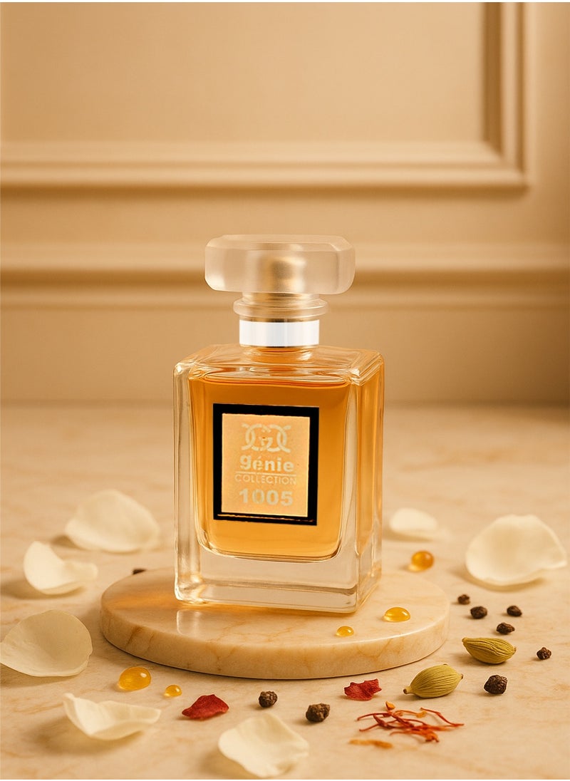 Genie Collection Luxury Women’s Perfume | Genie Collection No. 1005 | Long Lasting Luxury Perfume for Women with Bergamot & Jasmine, 40ml  - Image 2