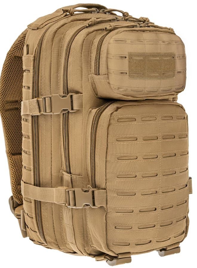 Miramrax Military Tactical Backpack for Men Small Army 3 Day Assault Pack for Molle Bug Out Bag Rucksack Travel Hiking Camping Hunting, Tan, Small, Military Tactical Backpack Hiking Backpack - Image 1