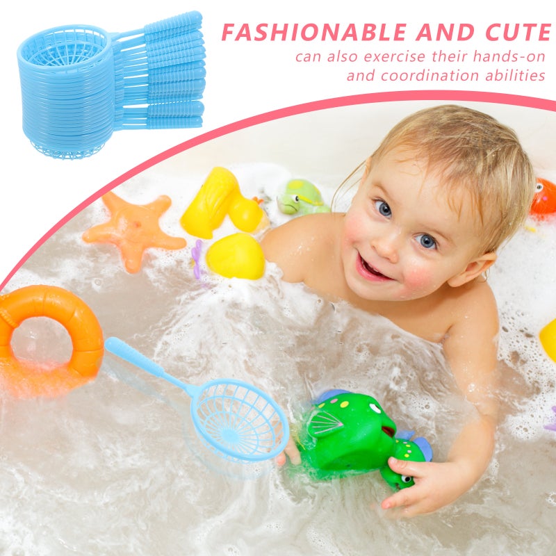 20pcs Children's Fishing Toy Nets Fishing Nets Bathing Fishing Nets - Image 5