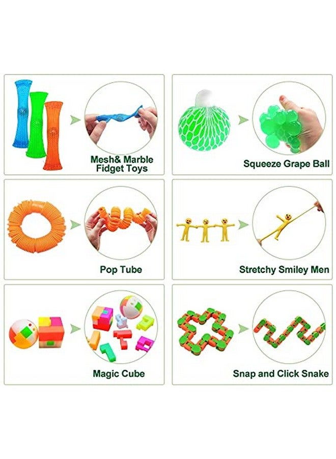 Chocozone Pack Of 25 Stress Toys For Adults Squishy Toys For Kids Christmas Advant Calender Gift Pack - Image 4