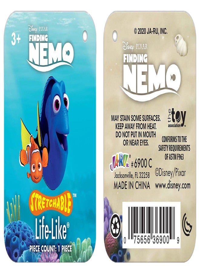 جا-رو ألعاب JA-RU القابلة للتمدد والسحب: شخصيات نيمو (وحدتان). ألعاب فيدجيت مهدئة من "البحث عن نيمو"، مُخففات للتوتر، هدايا عيد ميلاد للأطفال. - Image 4