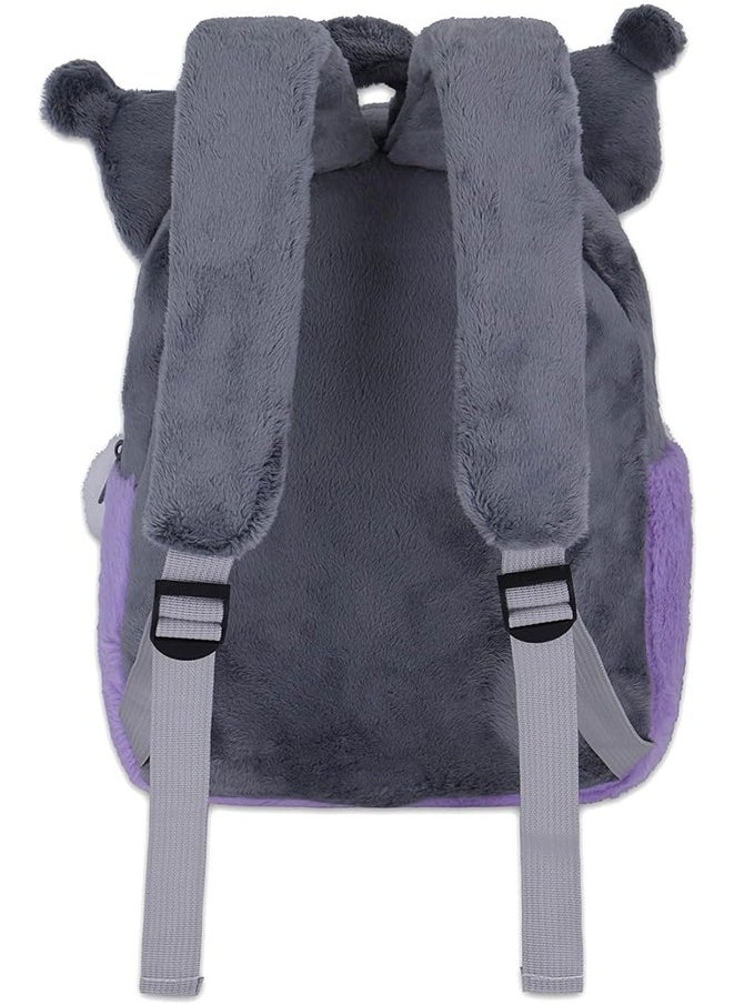 Generic New Sanrio Cartoon Lovely Plush Backpack Kuromi Girl Heart Large Capacity My Melody School Bag Kid Gift  - Image 4