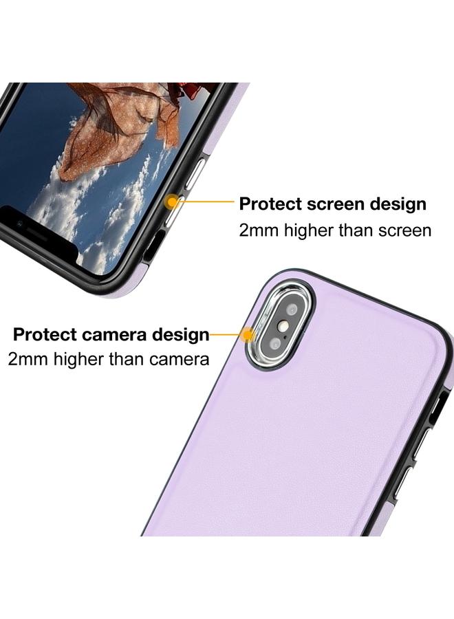 اس-توب جراب هاتف iPhone X / XS مصنوع من الجلد بتغطية كاملة - Image 4