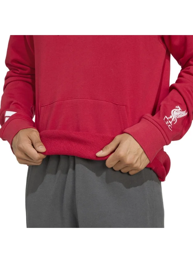 adidas Adidas Lfc Us Hd M Red Football/Soccer Sweatshirts For Men