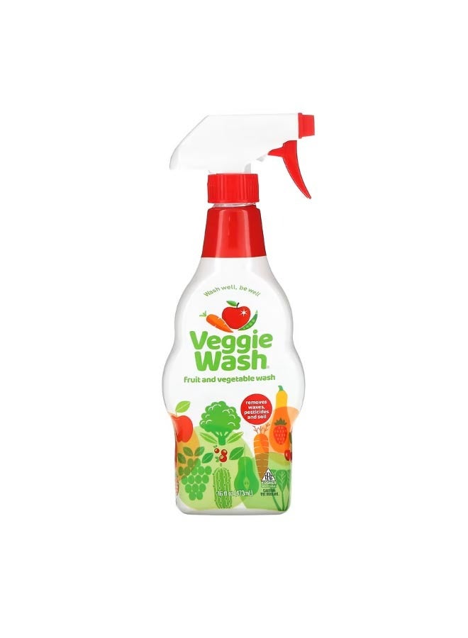 Citrus Magic Veggie Wash Fruit and Vegetable Wash 16 fl oz 473 ml - Image 1