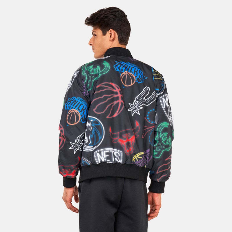 NEW ERA NBA Printed Bomber Jacket - Image 2