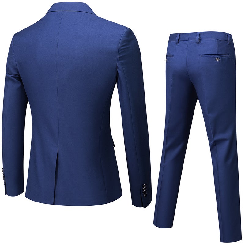 Explosive Suit Men'S Korean-Style Slim-Fit Wedding Dress Groom Business Casual Suit Men - Image 3