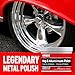 Mothers Mag Aluminum Polish 128 oz Brilliant Shine Easy to Use for All Uncoated Unplated Metals Including Aluminum Wheels Stainless Steel Trim and Exhaust Tips Brass More 05102 - Image 3