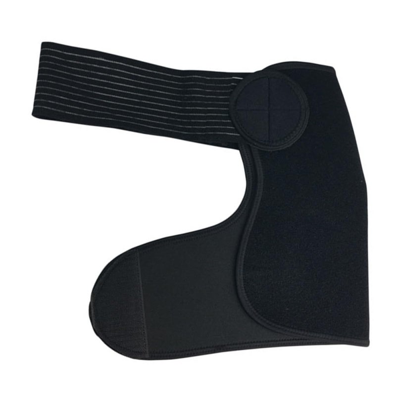 Adjustable Shoulder Support Brace Compression Strap For Pain Relief Sports Therapy - Image 2