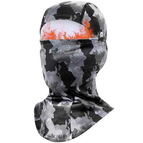 HEGGCOOE Balaclava Ski Mask for Men Women,Windproof Thermal Winter Face Mask for Cold Weather Skiing Cycling Snowboarding Camo - Image 1