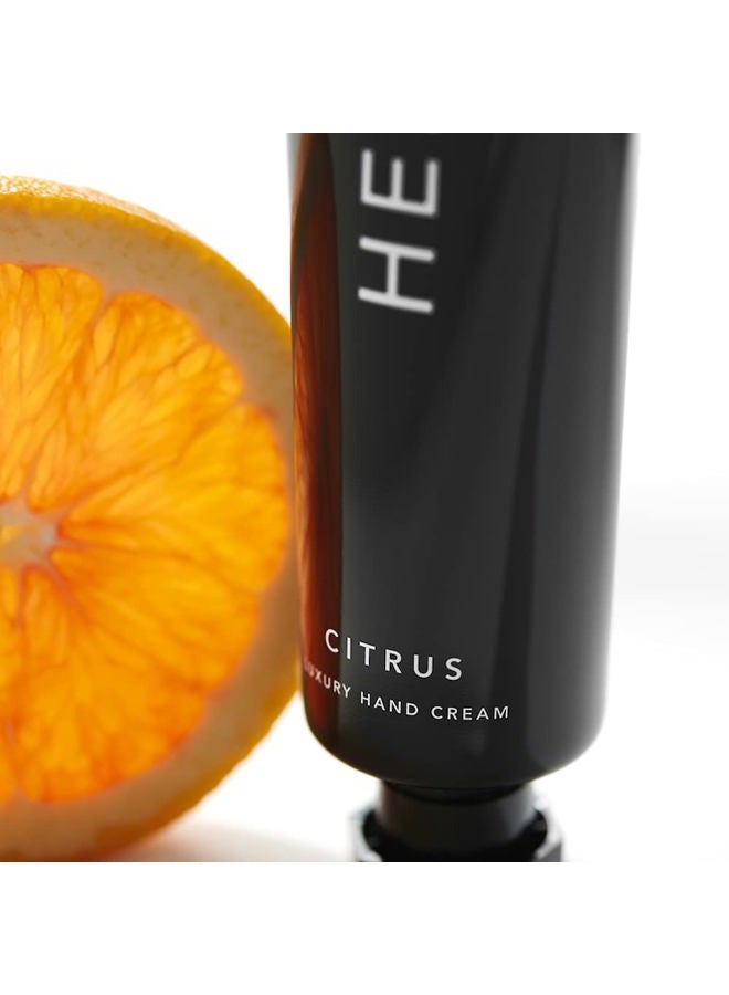HennÃ© Organics Henné Organics Luxury Hand Cream - Natural Skin Moisturizer - Citrus - Image 3