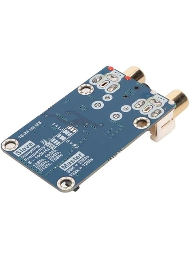 I2S ADC Audio Card Module, Lossless Digital Audio Decoder Module, Master Slave Mode Development Board, Support 24bit 192k, 24bit 96k Master Mode - Image 5