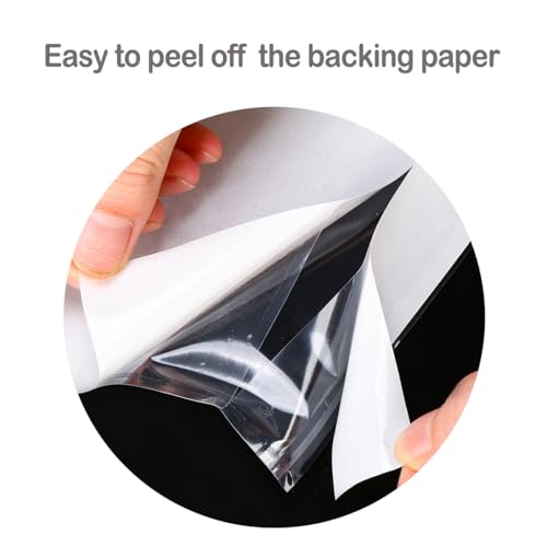 BEUYI Clear 9.5 x 7 inch Self Adhesive Shipping Label Sleeves/Sleeves, Plastic Packaging Sleeves, Easily Fits Half of Stationery (Pack of 60) - Image 5