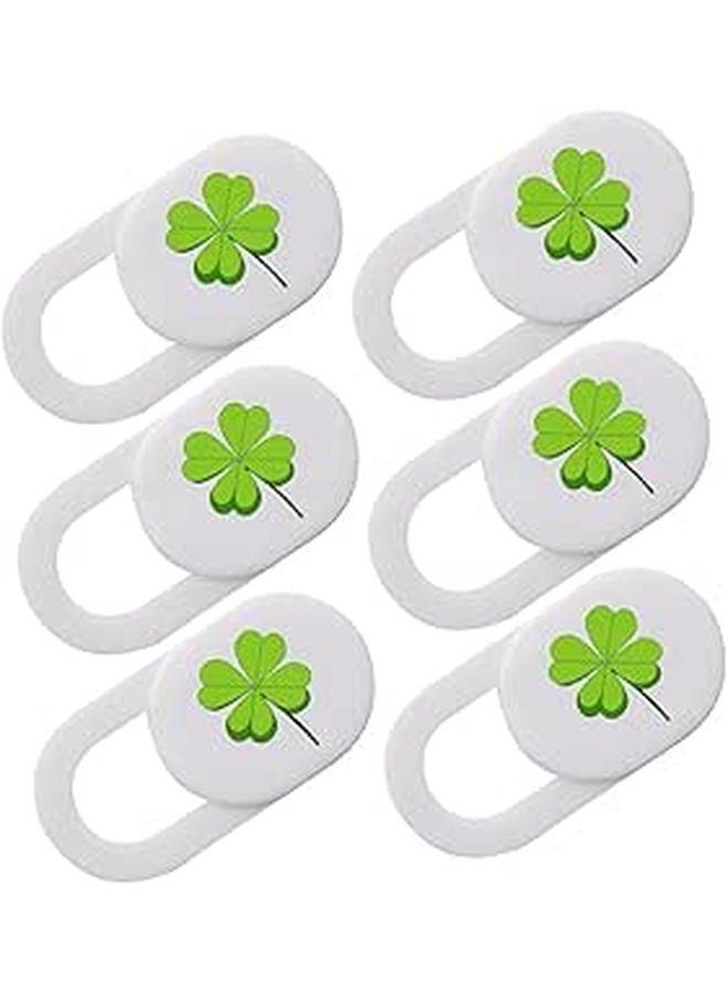 6 Pcs Slide Webcam Cover for Laptop Tablet Adorable Design Easy Install Privacy Security - Image 1