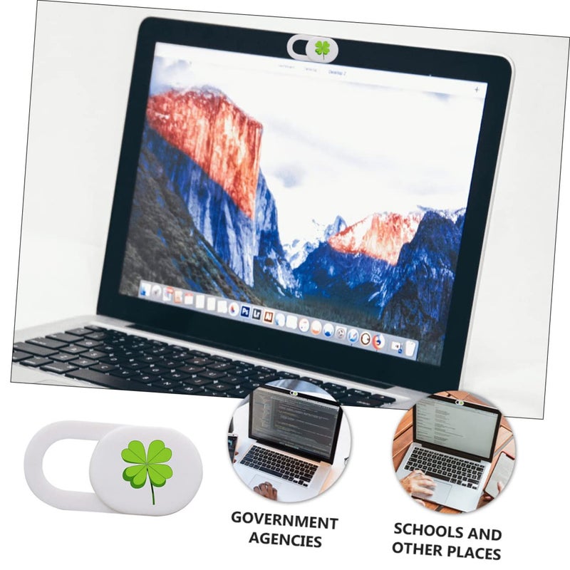 6 Pcs Slide Webcam Cover for Laptop Tablet Adorable Design Easy Install Privacy Security - Image 5