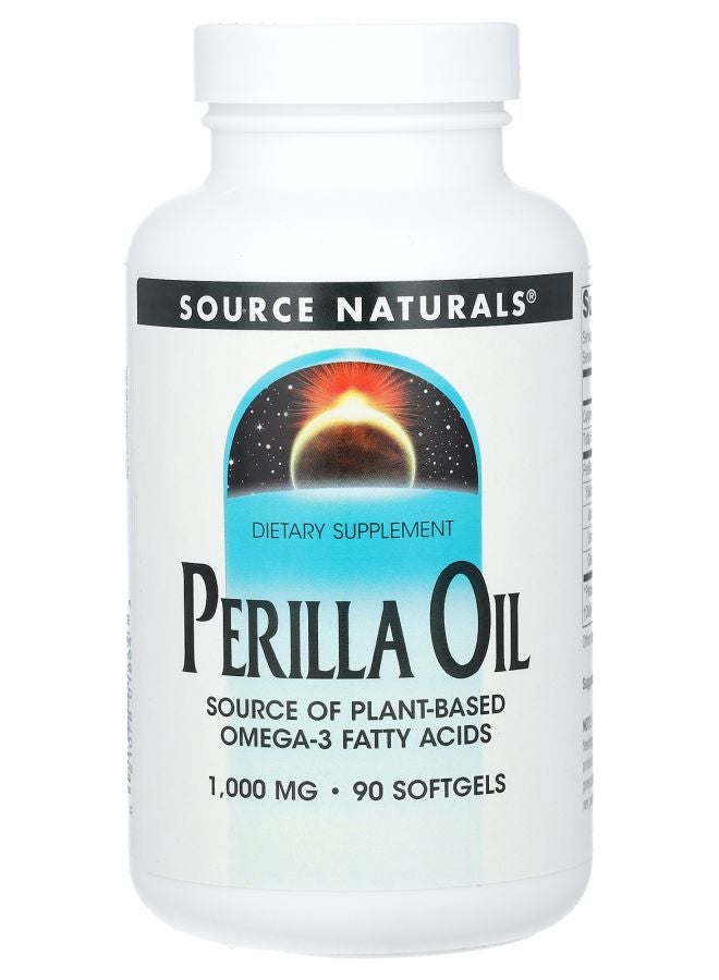 Perilla Oil 1000 mg 90 Softgels (333 mg per Softgel)