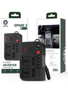 ELTRAZONE 300W Car Power Extension Socket – Spark 3 with USB 3.1A and Voltage Protection  - Image 5