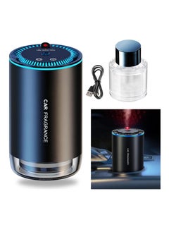 Car Diffuser Humidifier with Star Projector – 150ml Aromatherapy Diffuser with LED Starry Light, Rechargeable Smart Air Freshener for Car, Home, and Office