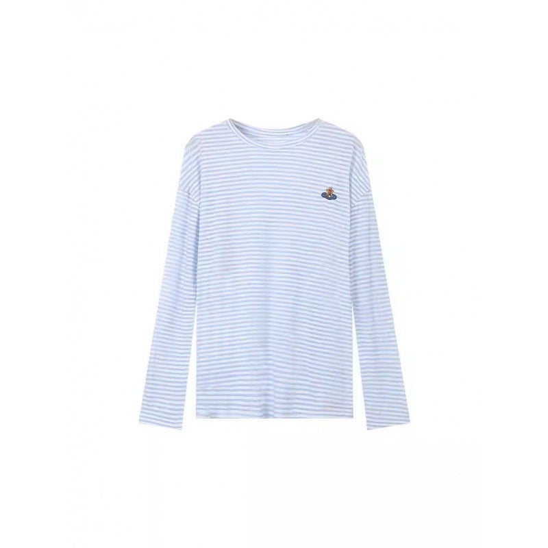 Yeyuan Women's UV Protection Striped Long Sleeve T-Shirt - Image 5