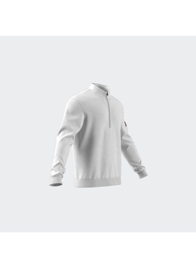 Adidas ألت 1/4 سحاب أبيض - Image 3