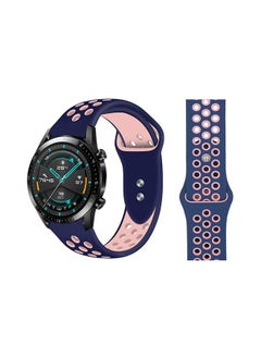 PROMASS Stylish Replacement Band For Huawei Watch GT/GT 2 46mm Ocear Blue 