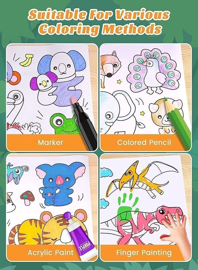 BIRZAR Drawing Paper Roll for Kids, 30 * 300 Cm Large Coloring Poster for Toddlers, Art Paper,Coloring Drawing Paper Roll Best Birthday Gift Kids【 Mix-Design 】 - Image 3