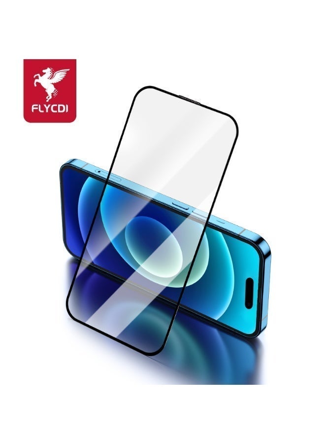 flycdi iPhone 16 Pro Max Tempered Glass – FLYCDI Ultra FHD Anti-Scratch  (5-Pack) - Image 4