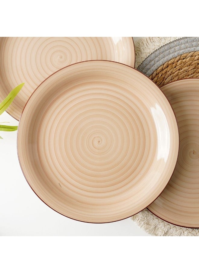 Apollo Apollo 16 Piece Hand Painted Stoneware Dinner Set Elegant Durable Dinnerware Set for 4 Perfect for Daily Use or Special Occasions Unique Design Dishwasher Safe  - Image 4