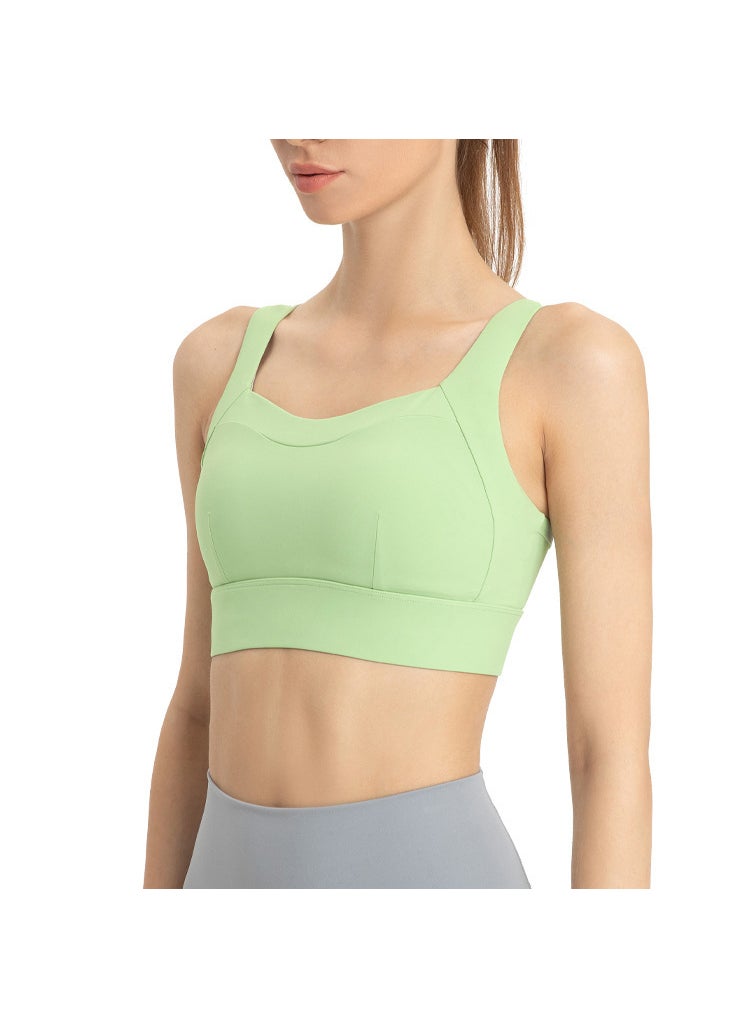 Generic - Alo Seamless High-Impact Sports Top Yoga Fitness Vest Smart Blue - Image 1