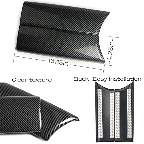 CHUANGHUI for Mercedes-Benz C GLC Class W205 X253 2015-2021 Carbon Fiber Color Car Interior Center Armrest Box Cover Console Box Protect Cover C180 C200 C250 C300 GLC250 GLC300 (C Class W205 / GLC Class X253) - Image 2