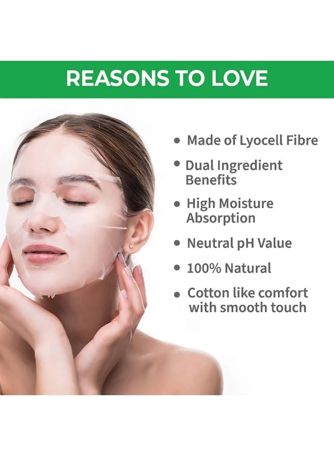 Nykaa Skin Secrets Avocado + Moringa Sheet Mask - Image 2