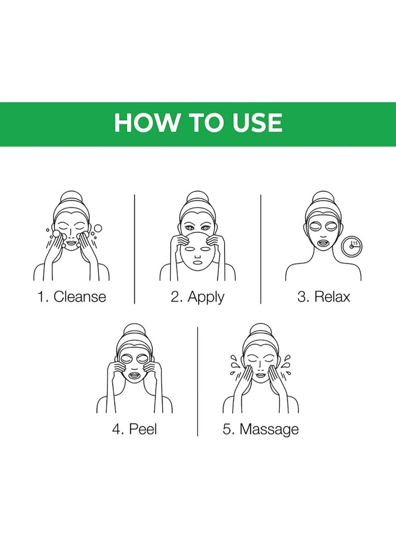 Nykaa Skin Secrets Avocado + Moringa Sheet Mask - Image 3