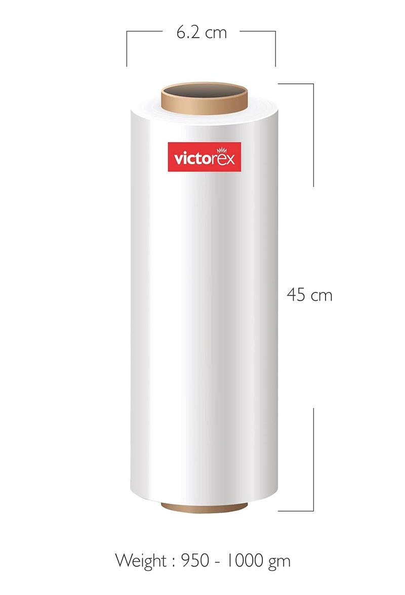 victorex Packing Material, 18 Inch (450 mm), 100 Meters Length, Pack of 1, White - Image 2