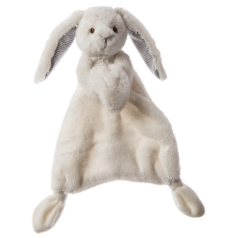 Mary Meyer Lovey Soft Toy, Silky White Bunny, 13" - Image 1